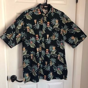 Hawaiian Aloha  Shirt by Campia Mod - Mens L